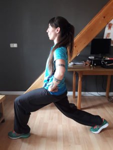 rutina facil de gluteos zancada